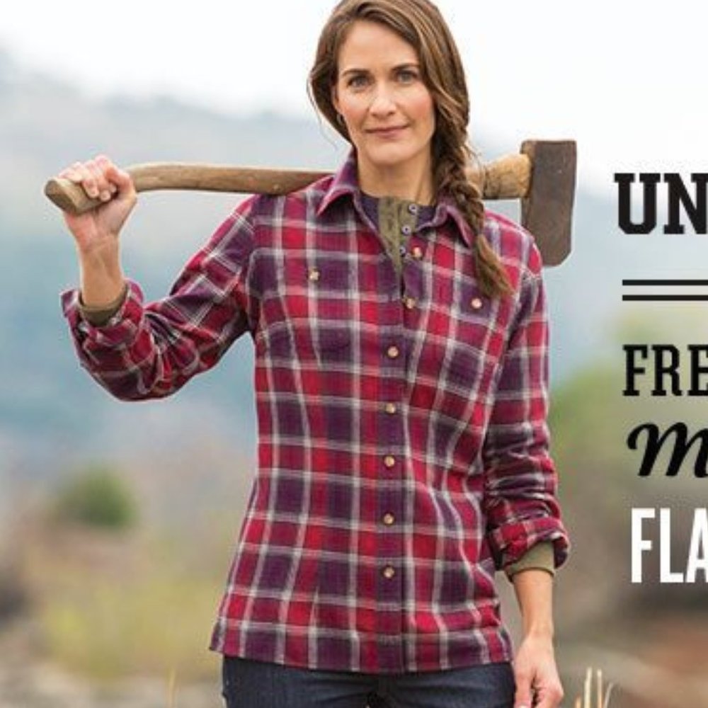 NWT Duluth Trading Company Flannel Shirt